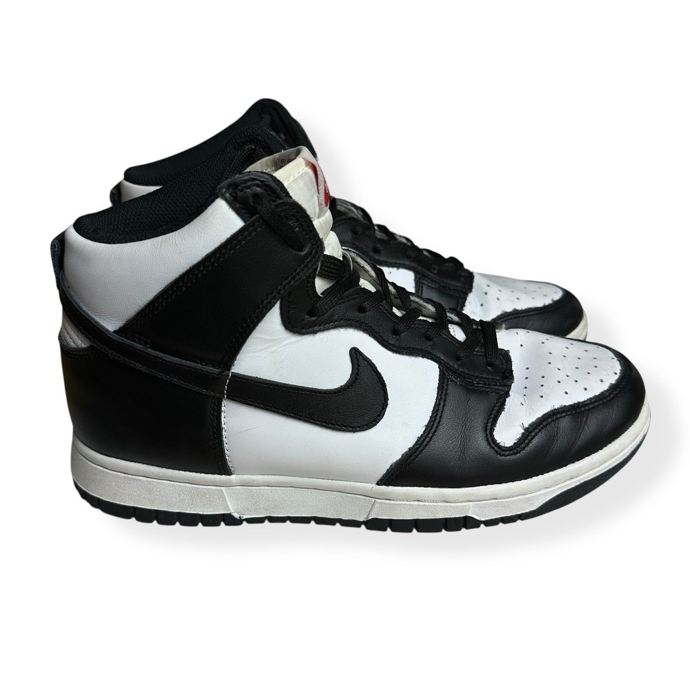 Nike Dunk High Panda‎ Sneakers Women's Size 8 White/Black DD1869 103 - Picture 2 of 13